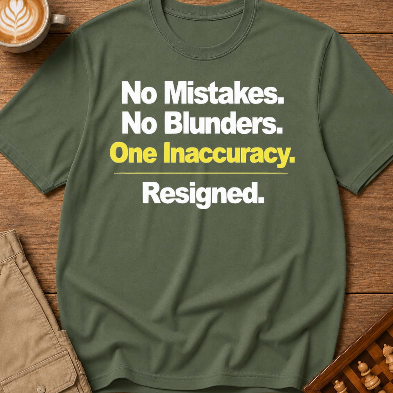 One Inaccuracy Resigned T-Shirt