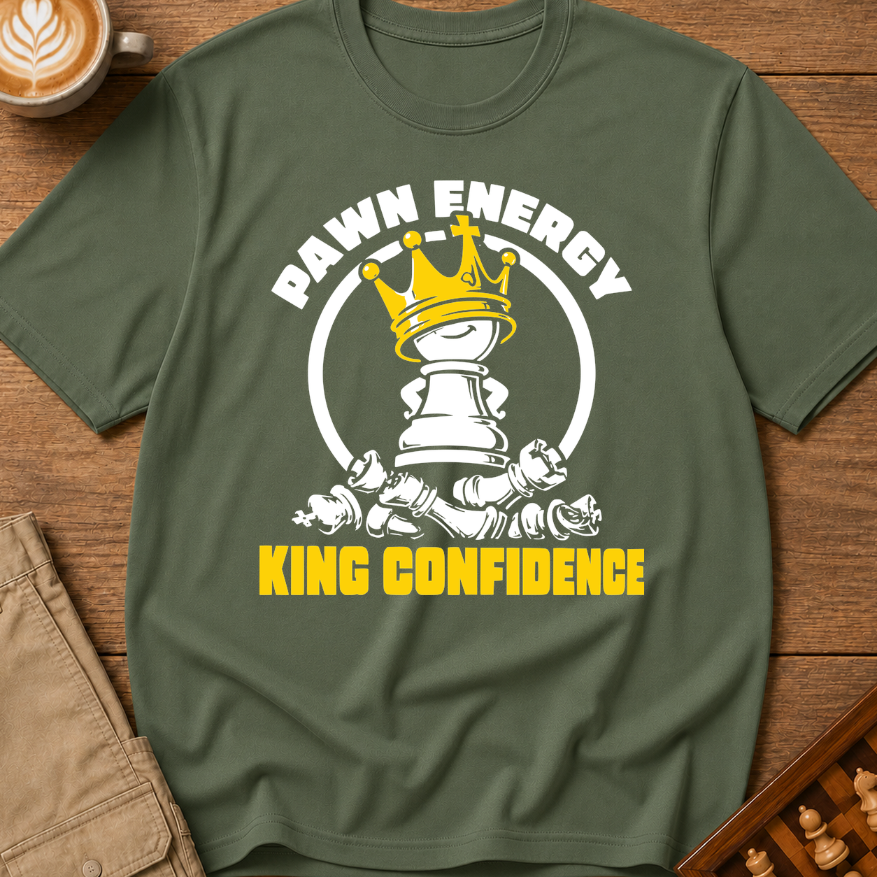 Pawn Energy King Confidence T-Shirt