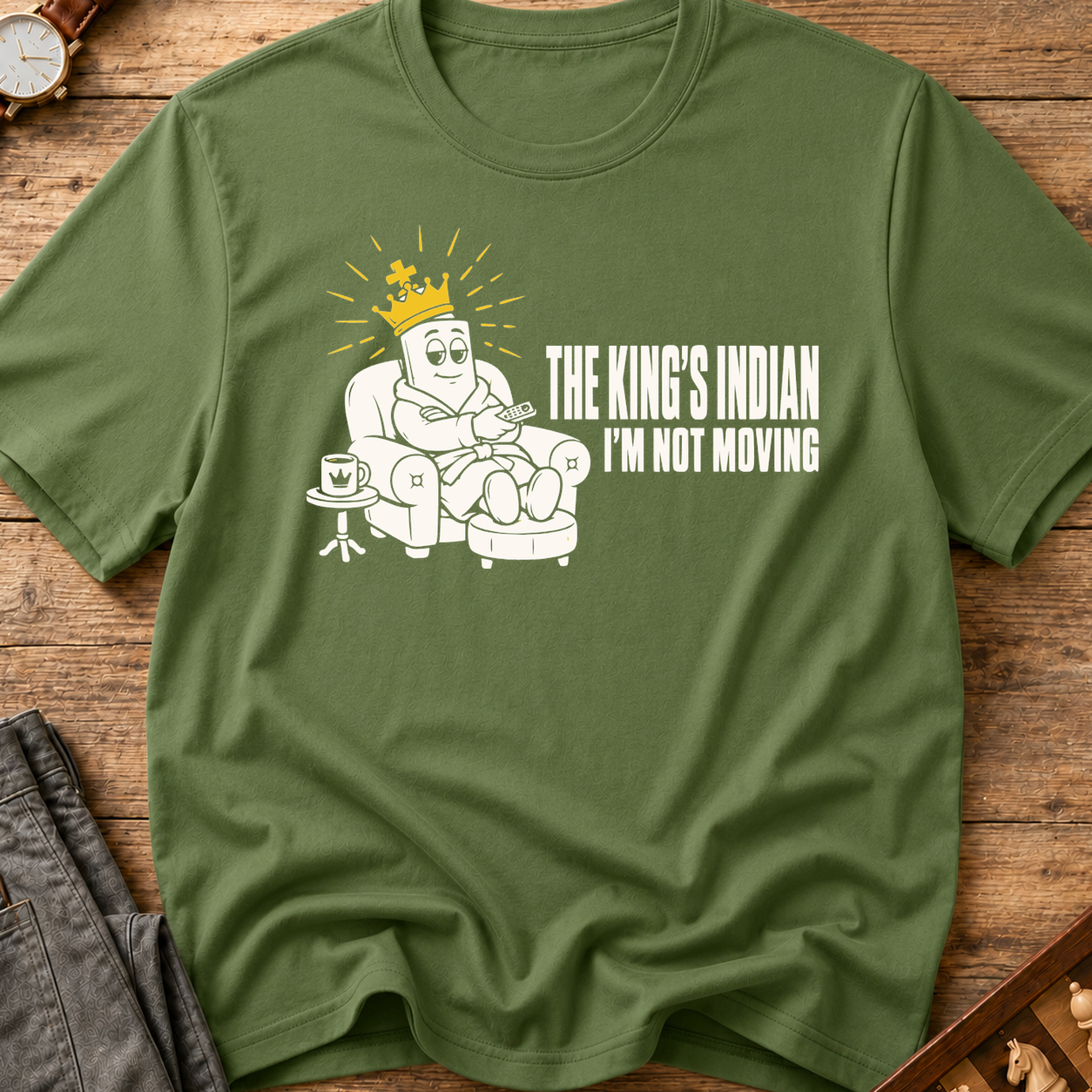 The King's Indian I'm Not Moving T-Shirt