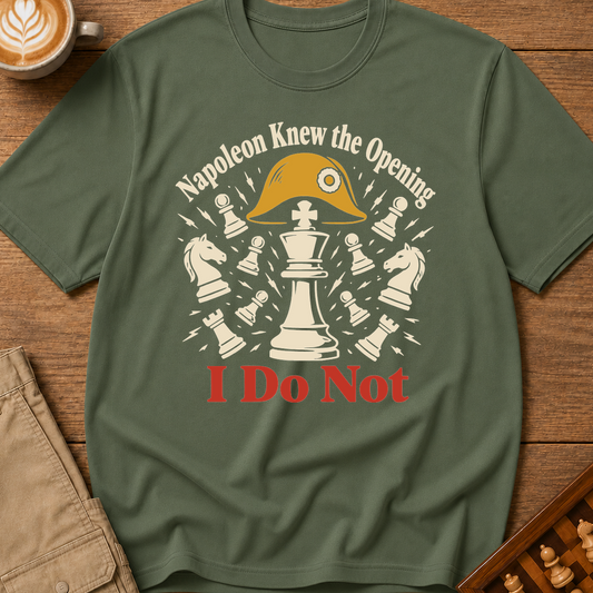 Napoleon Knew The Opening I Do Not T-Shirt