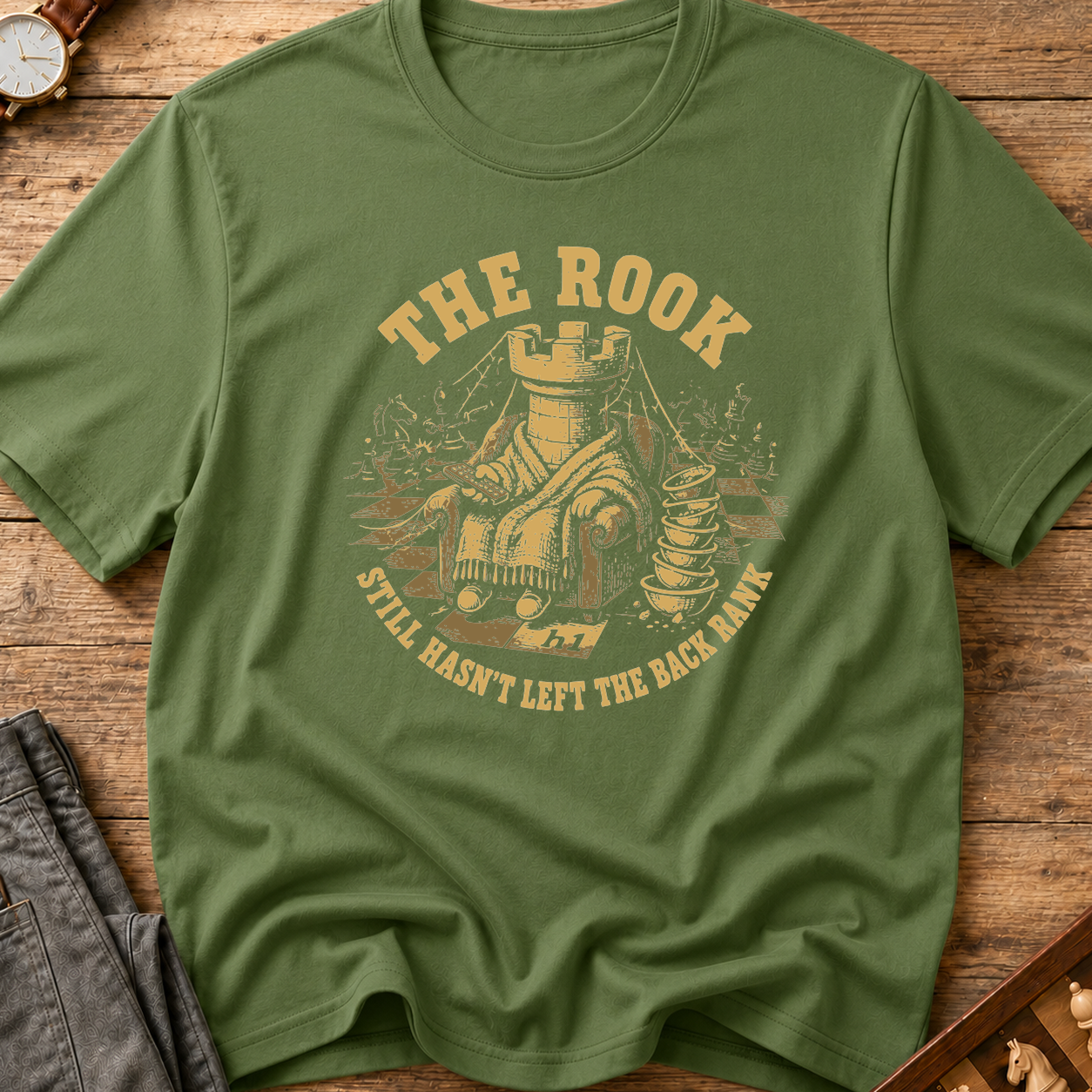 The Rook Still Hasn't Left The Back Rank T-Shirt