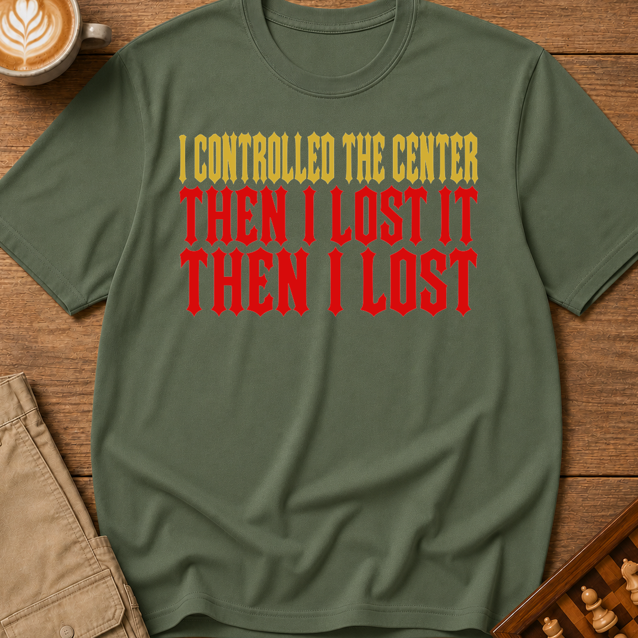Controlled the Center T-Shirt