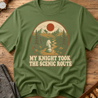 My Knight Took The Scenic Route T-Shirt