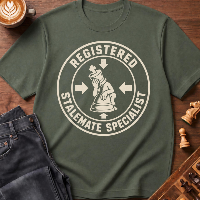 Registered Stalemate Specialist T-Shirt