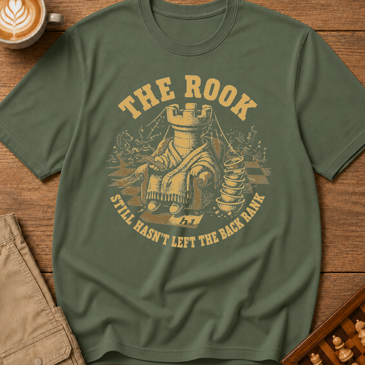 The Rook Still Hasn't Left The Back Rank T-Shirt