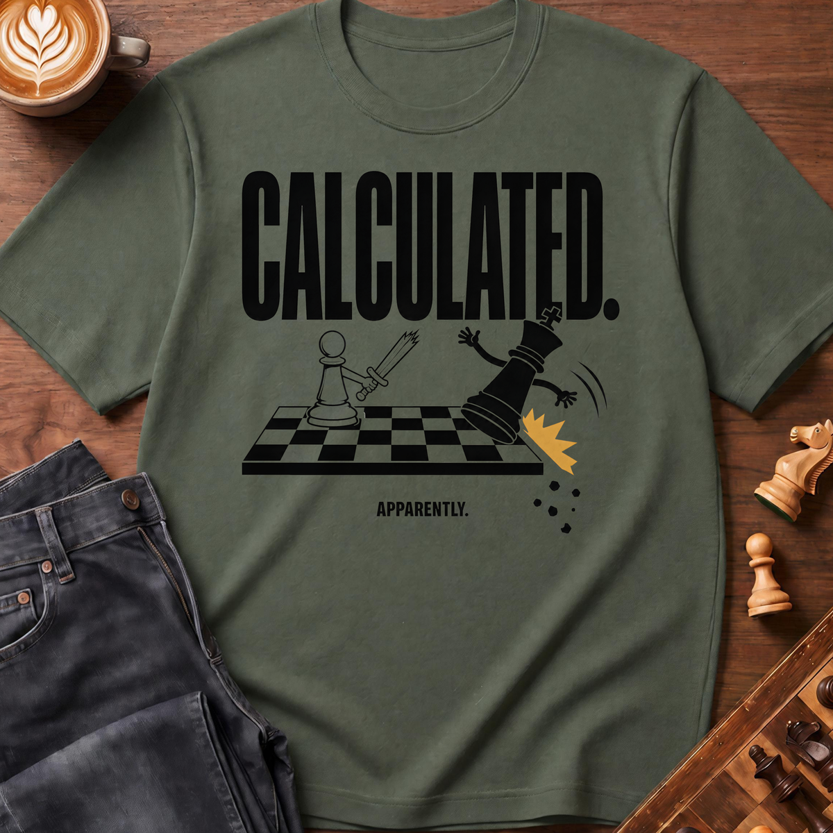 Calculated Apparently T-Shirt