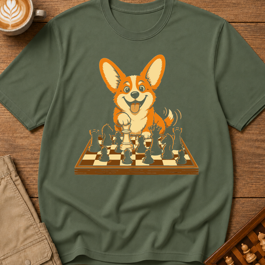 Caped Crusader Corgi T-Shirt