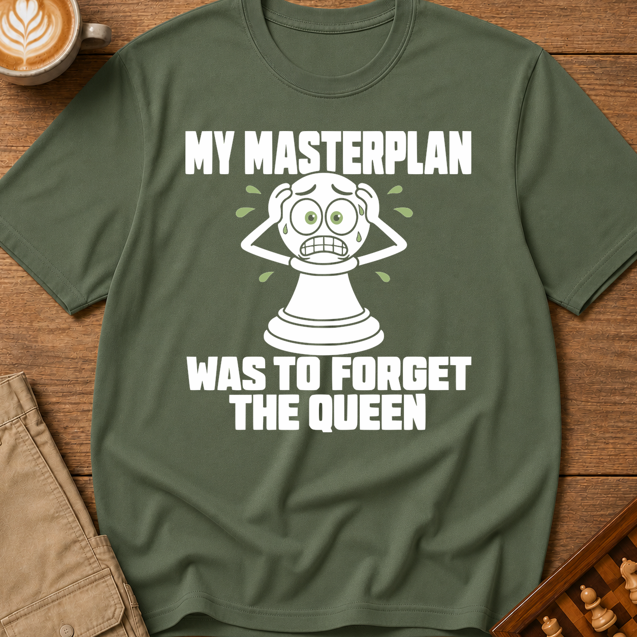 My Masterplan Was To Forget The Queen T-Shirt