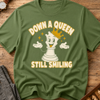 Down A Queen Still Smiling T-Shirt
