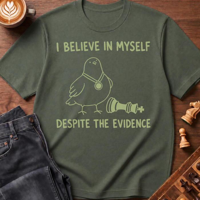 Pigeon Denies Evidence T-Shirt