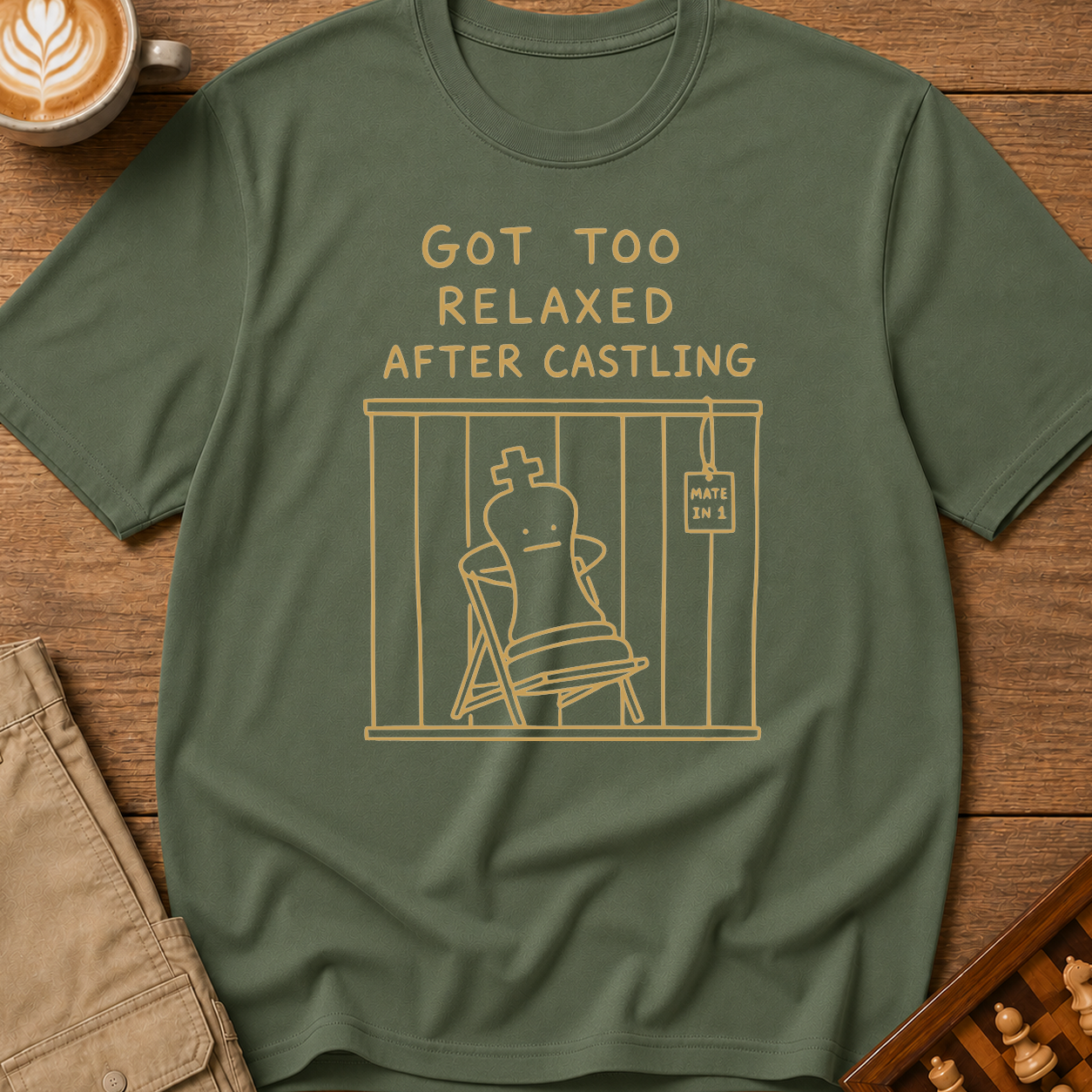 Too Relaxed After Castling T-Shirt