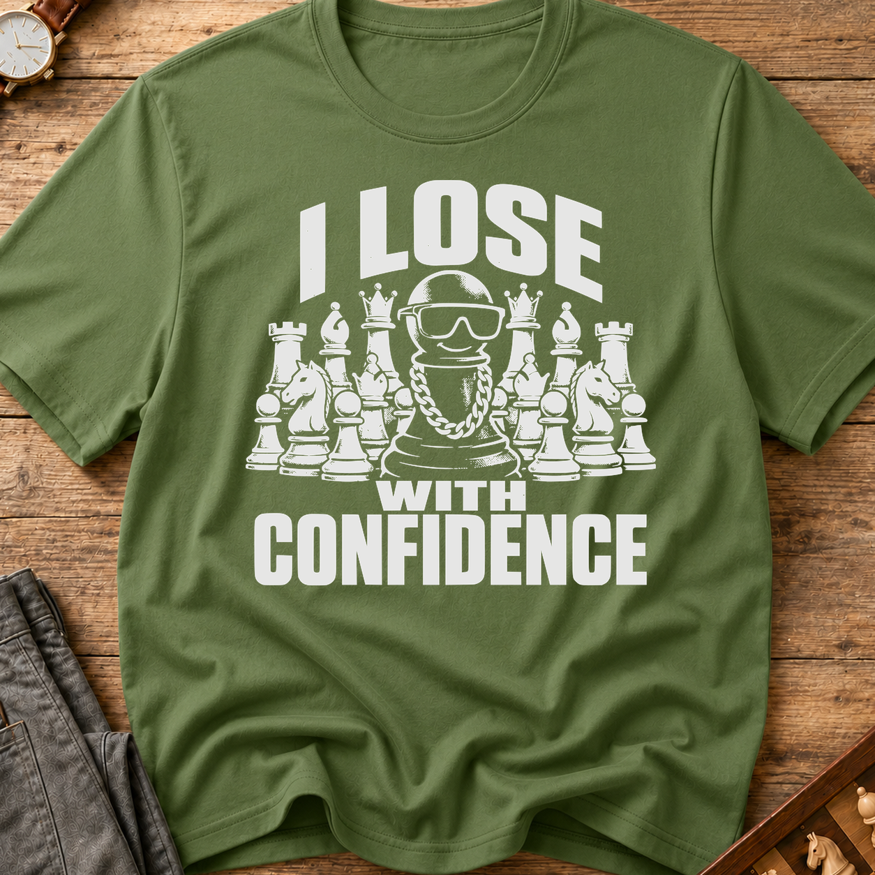 I Lose With Confidence T-Shirt
