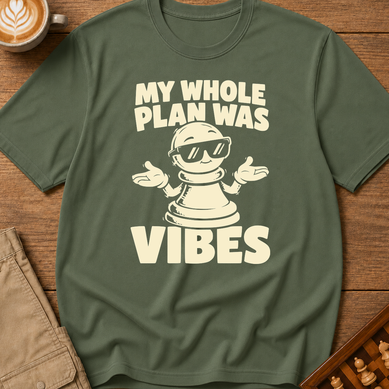 My Whole Plan Was Vibes T-Shirt