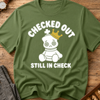 Checked Out Still In Check T-Shirt