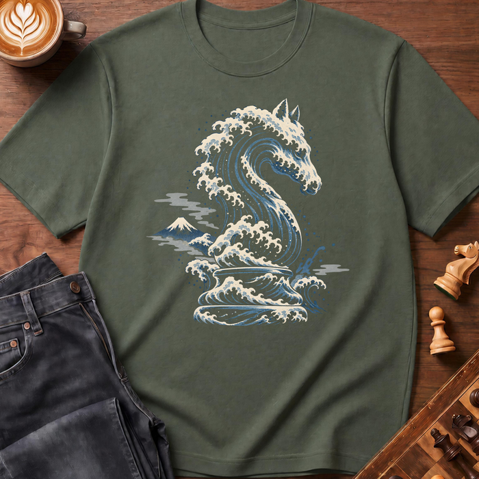 Great Wave Knight T-Shirt