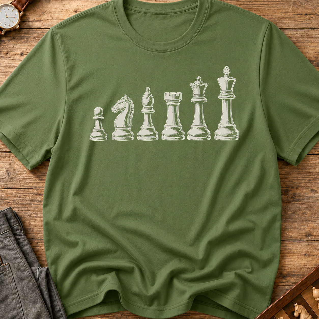 Piece Lineup Minimal T-Shirt