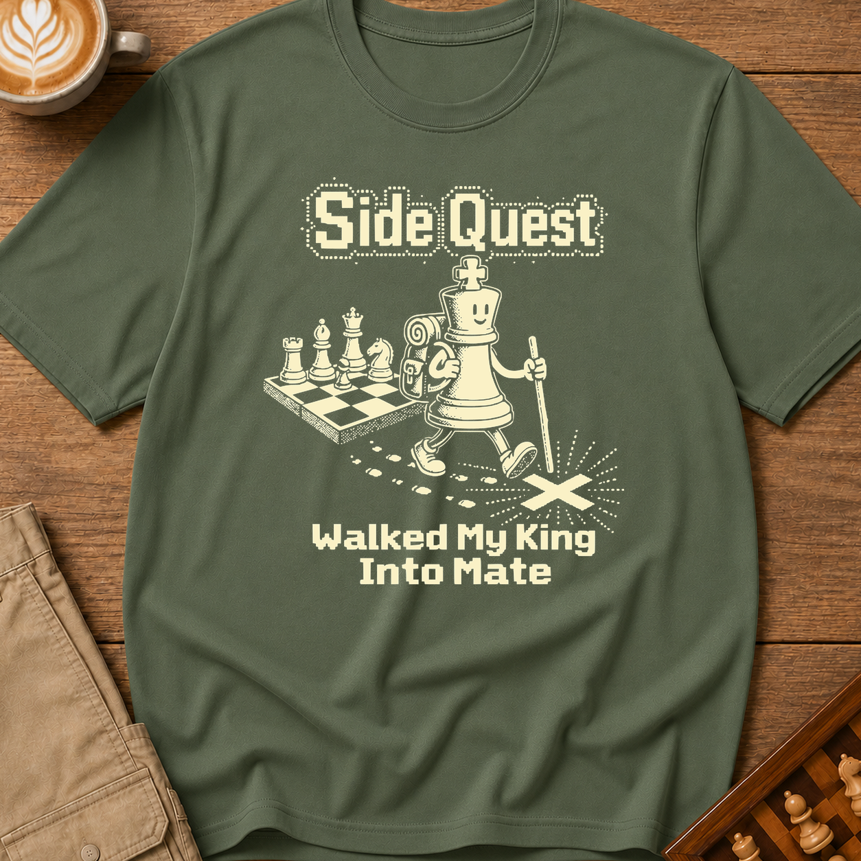 Walked My King Into Mate T-Shirt