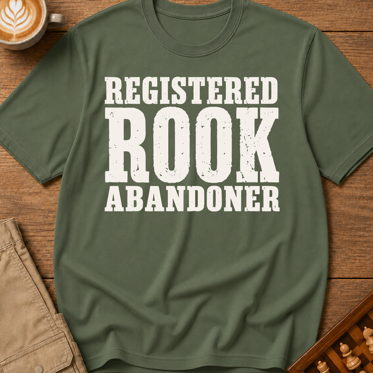 Registered Rook Abandoner T-Shirt