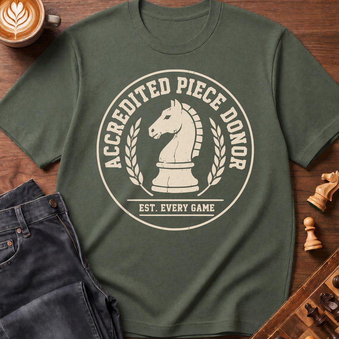 Accredited Piece Donor T-Shirt