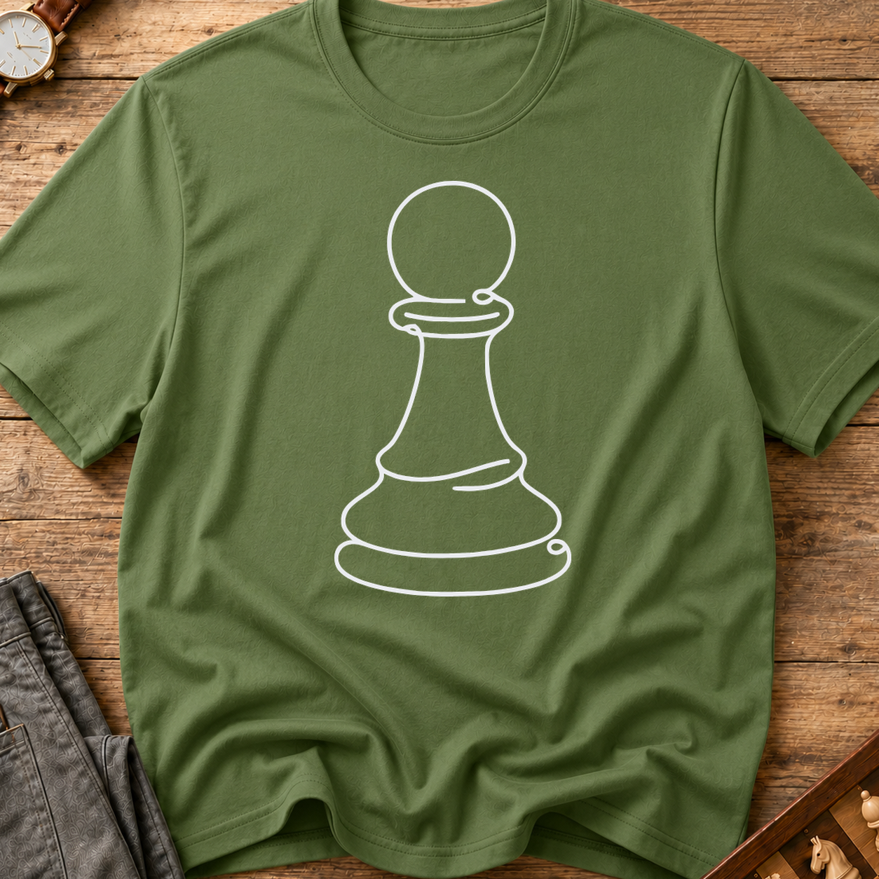 Elephant At The Board T-Shirt
