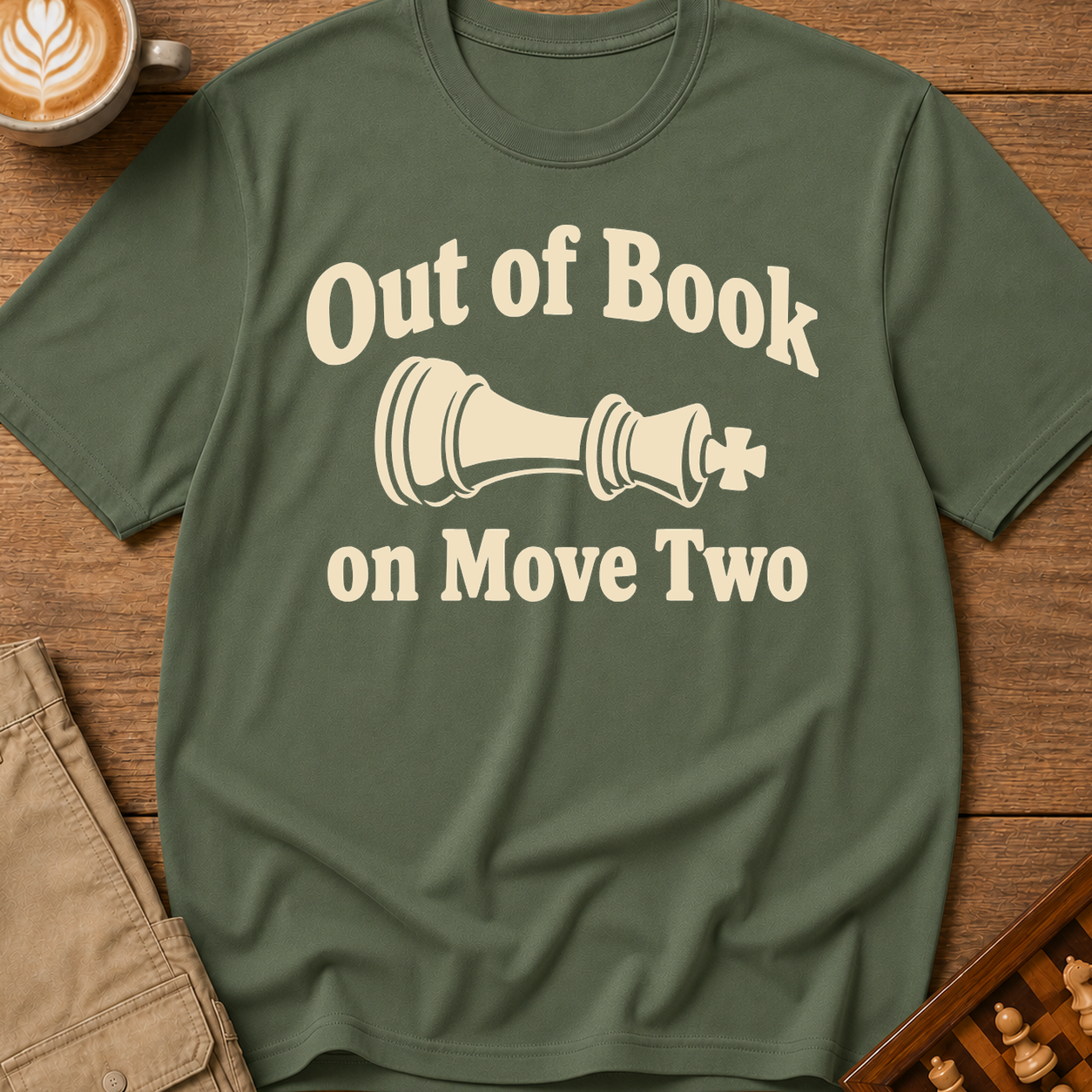 Out Of Book On Move Two T-Shirt