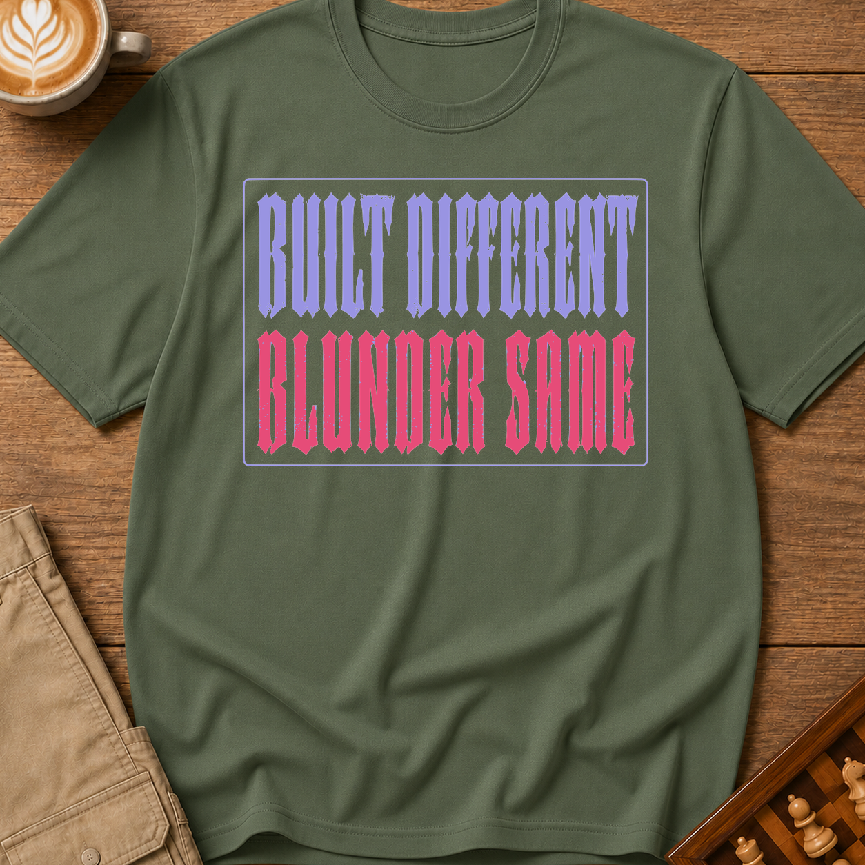 Built Different Blunder Same T-Shirt