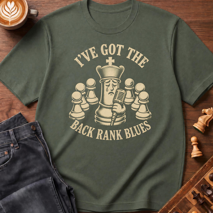 Back Rank Blues T-Shirt