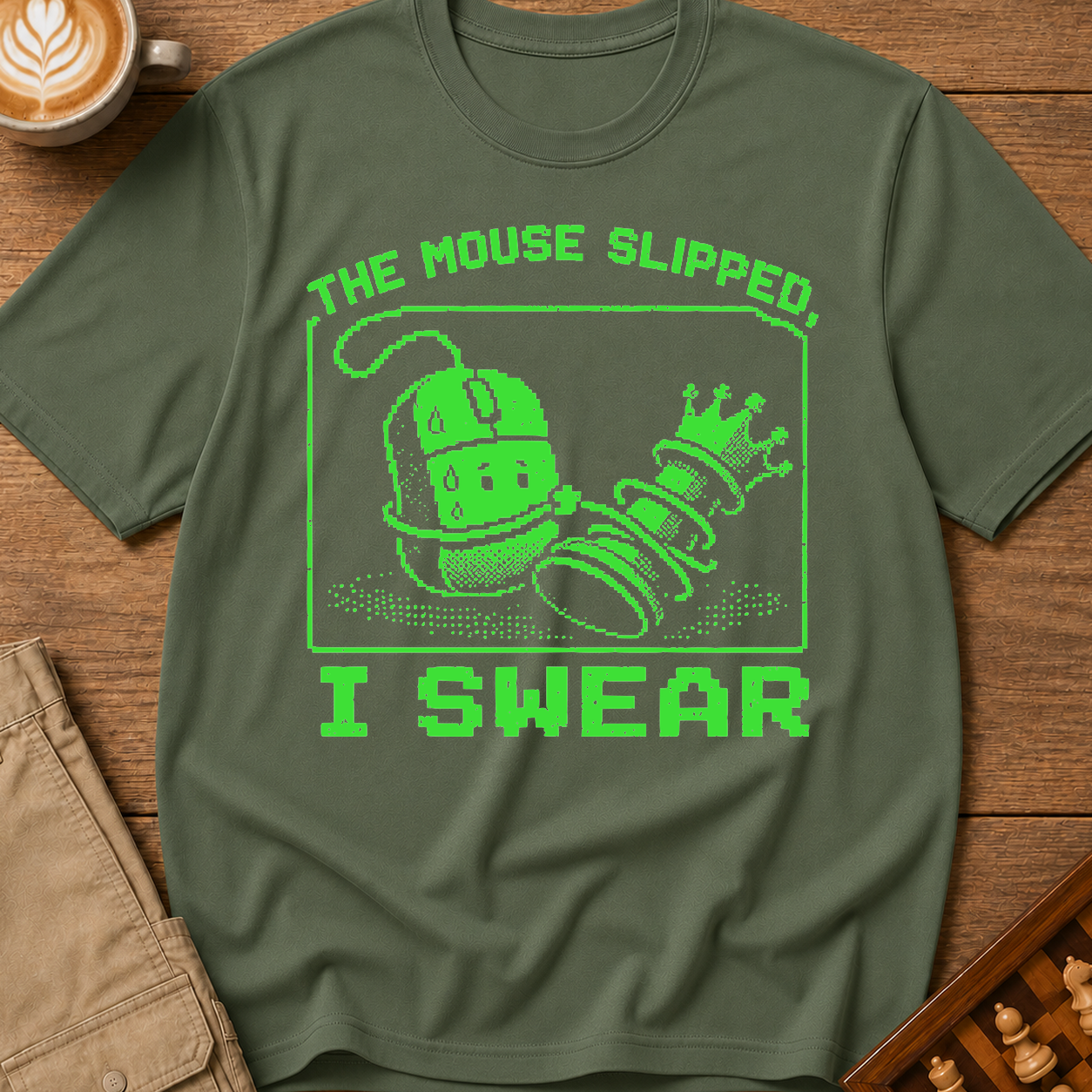 The Mouse Slipped I Swear T-Shirt
