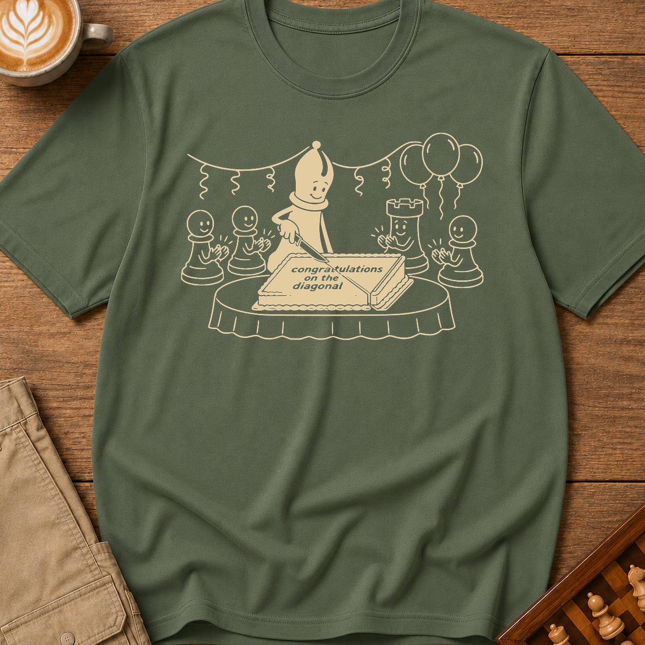 Congrats on the Diagonal T-Shirt