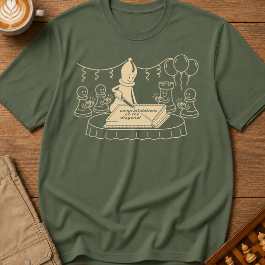 Congrats on the Diagonal T-Shirt