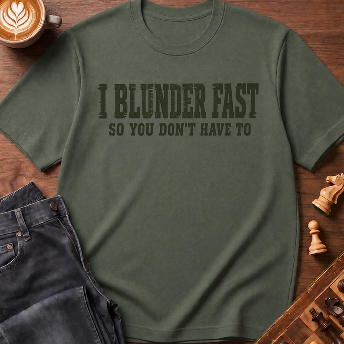 Speedrun Blunder Service T-Shirt