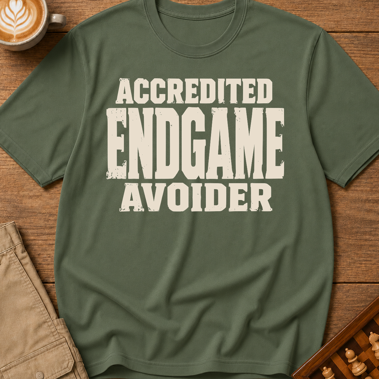 Accredited Endgame Avoider T-Shirt