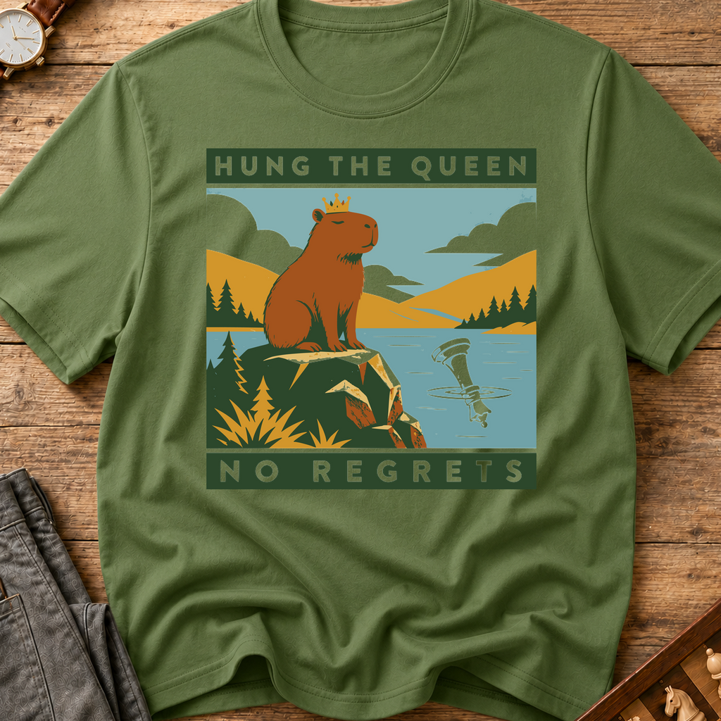 Hung The Queen No Regrets T-Shirt