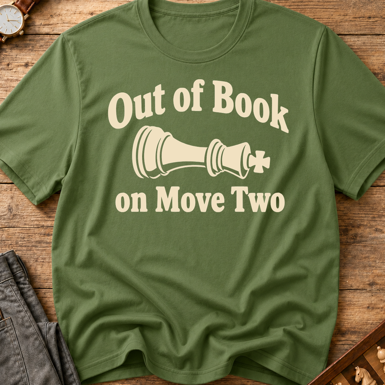 Out Of Book On Move Two T-Shirt
