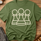 Pawn Trio Outline T-Shirt