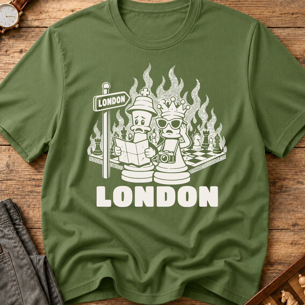 This Is Fine The London T-Shirt