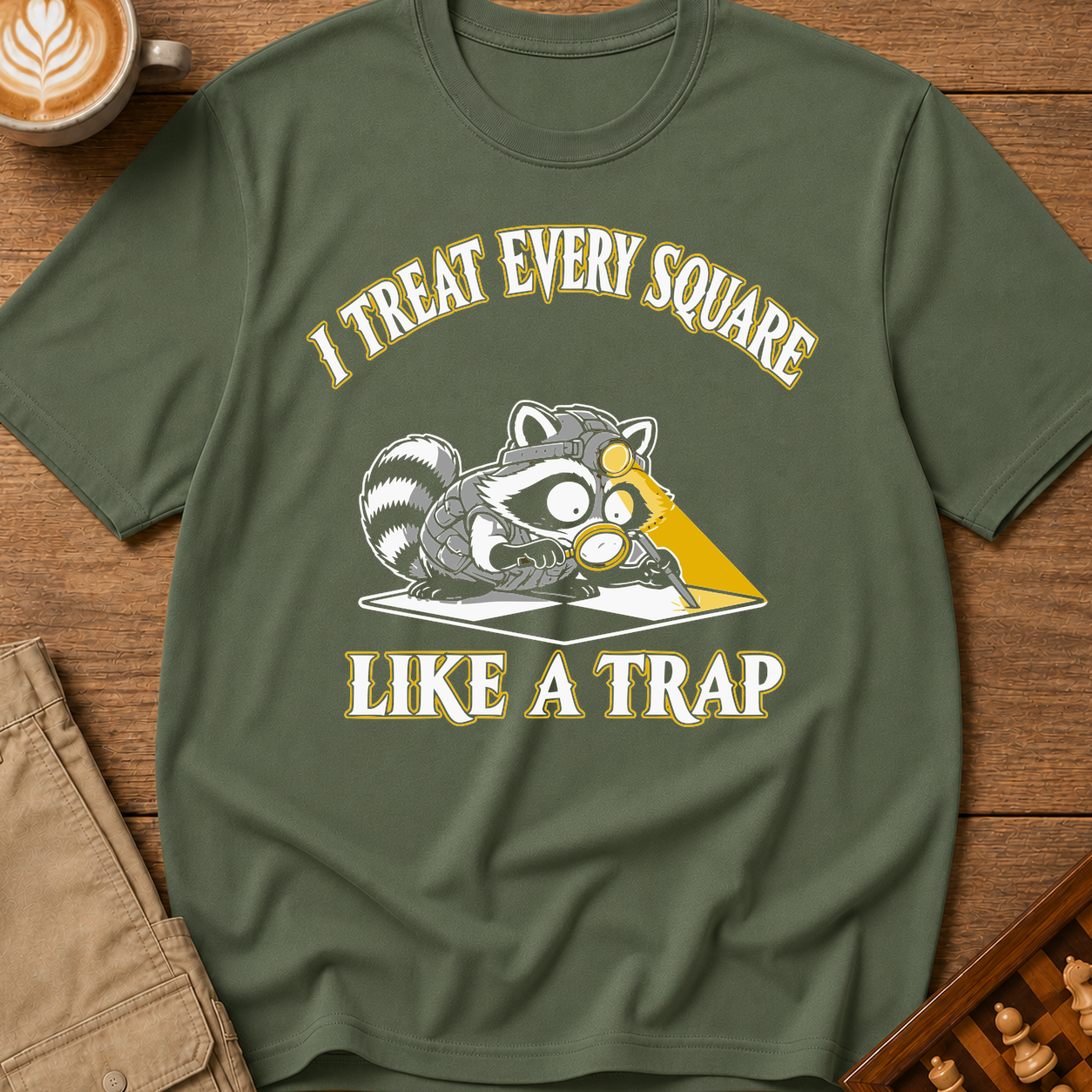 I Treat Every Square Like A Trap T-Shirt