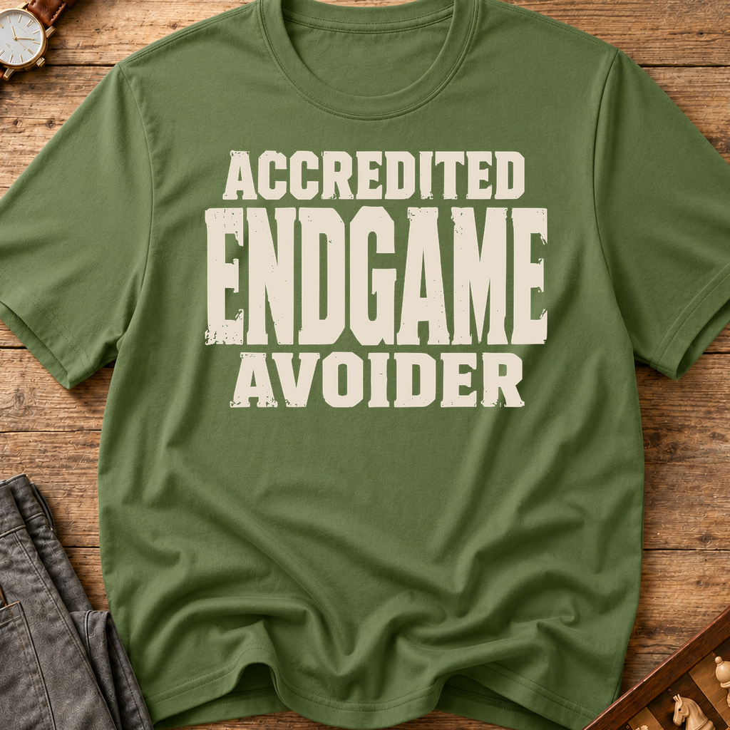 Accredited Endgame Avoider T-Shirt