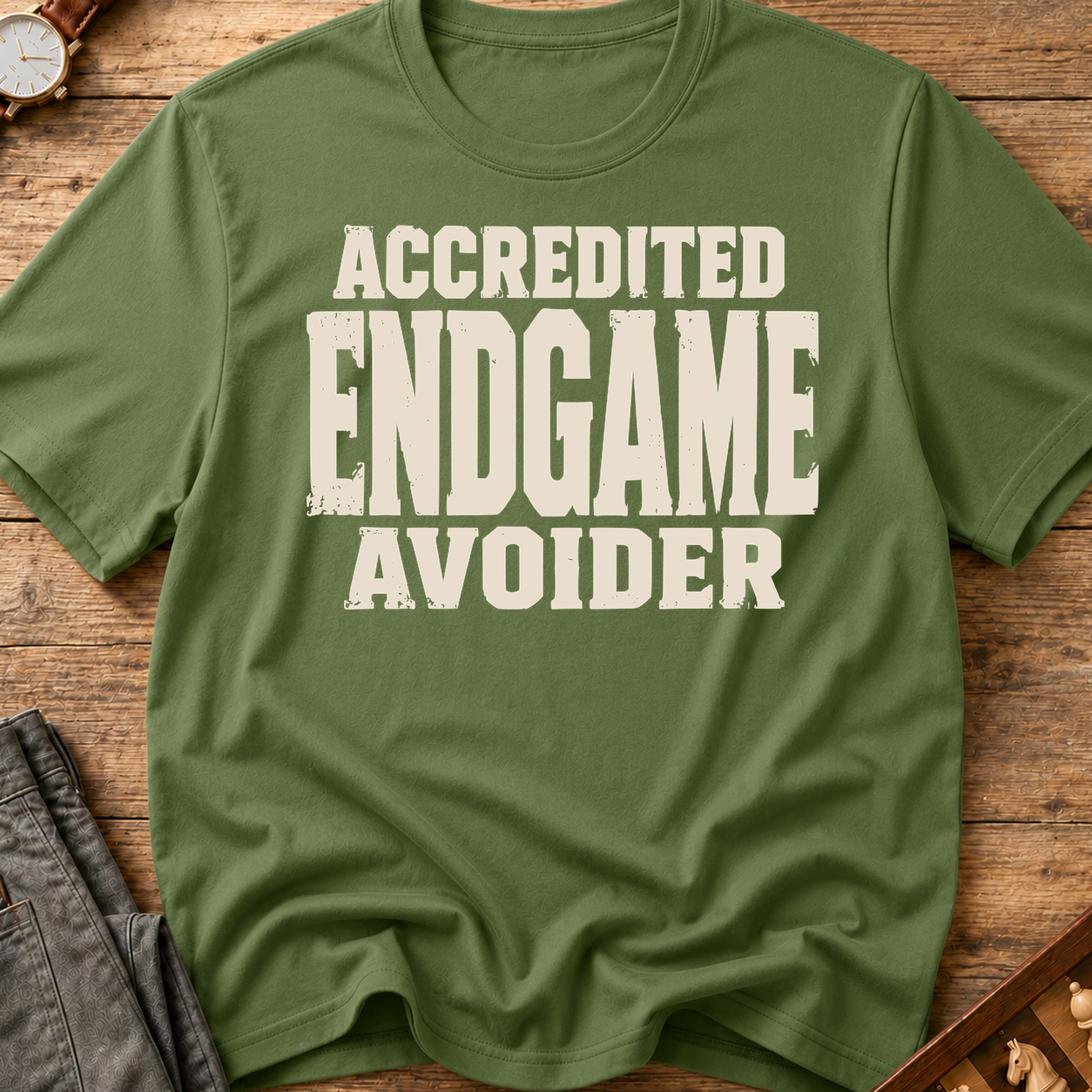 Accredited Endgame Avoider T-Shirt
