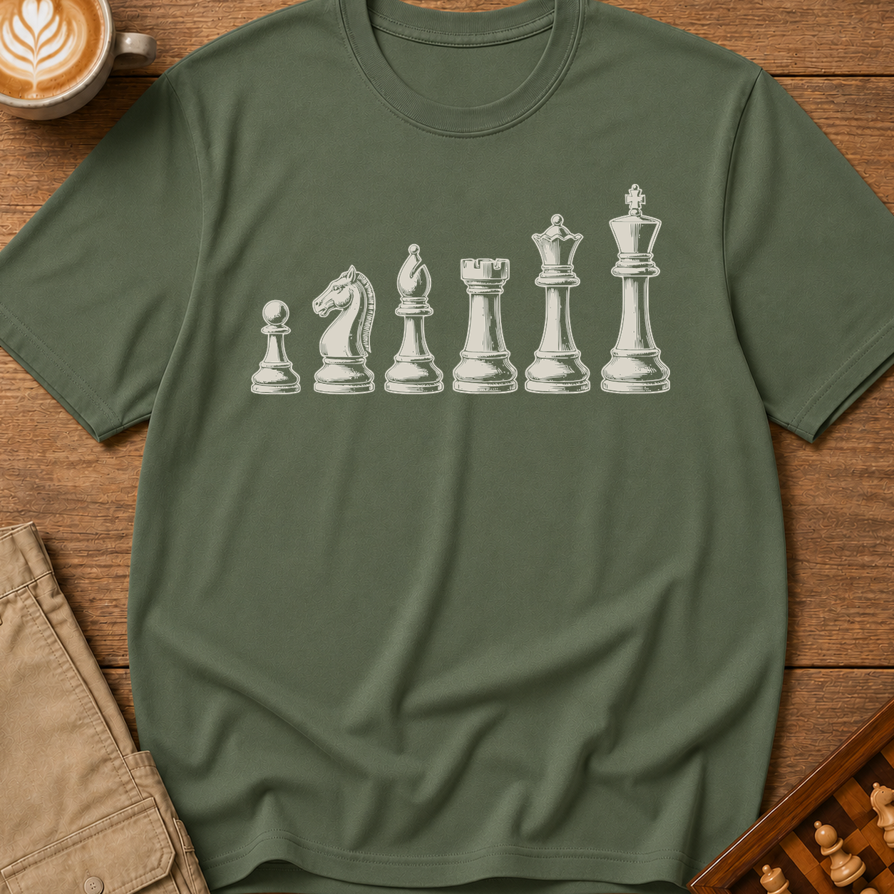Piece Lineup Minimal T-Shirt