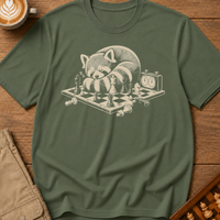 Raccoon At The Board T-Shirt