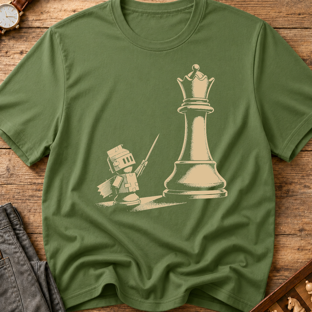 Dwarfed By The King T-Shirt