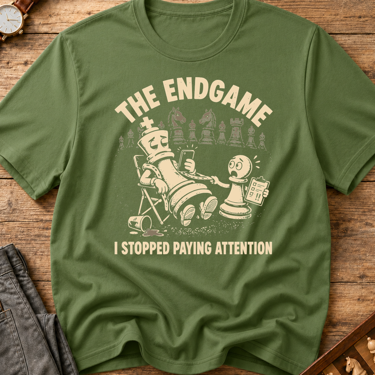 The Endgame I Stopped Paying Attention T-Shirt