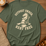 Outpost Owner Rent Free T-Shirt
