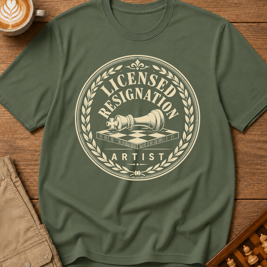 Licensed Resignation Artist T-Shirt