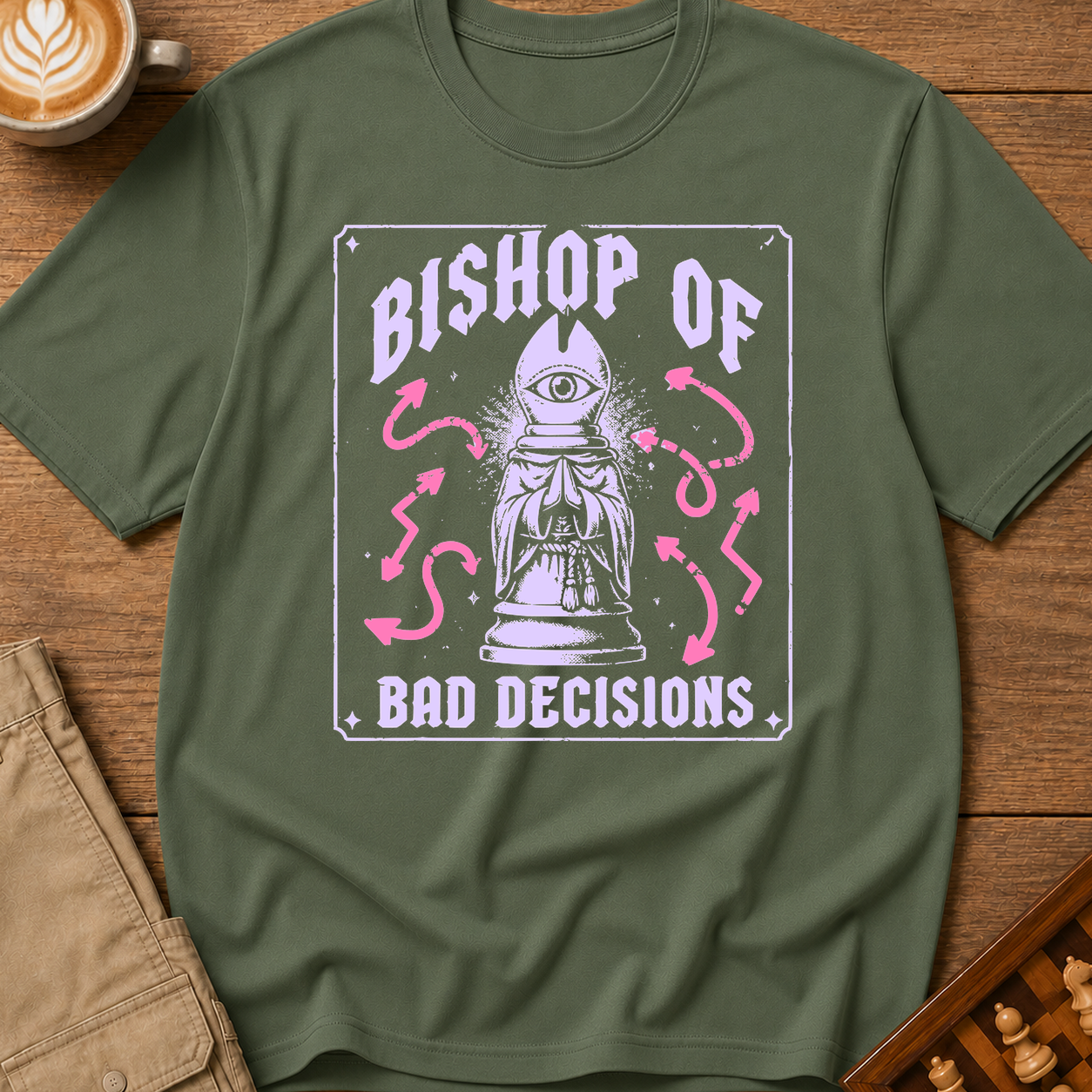 Bishop of Bad Decisions T-Shirt