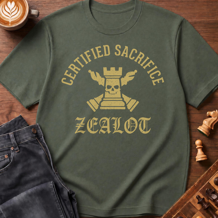 Certified Sacrifice Zealot T-Shirt
