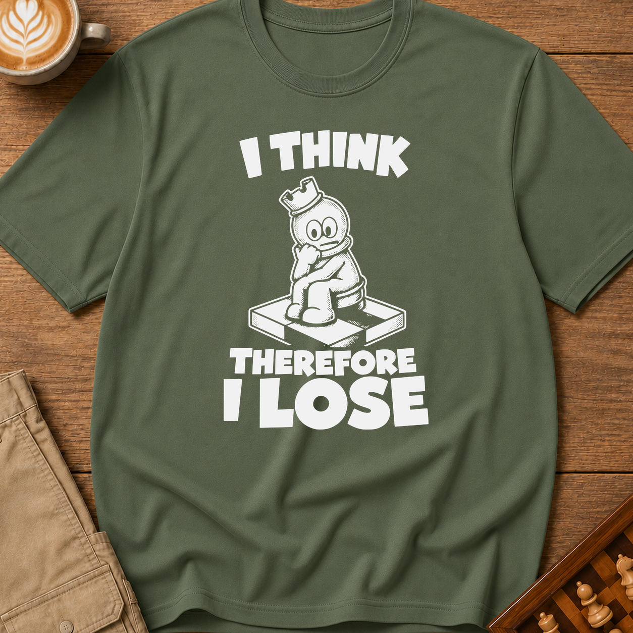 I Think Therefore I Lose T-Shirt