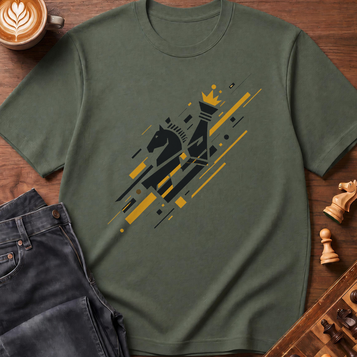 Suprematist Diagonal Attack T-Shirt