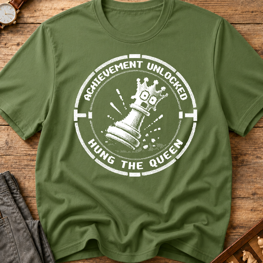 Achievement Unlocked Hung The Queen T-Shirt